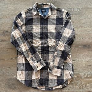 Men’s American Eagle Plaid Flannel | Large Tall